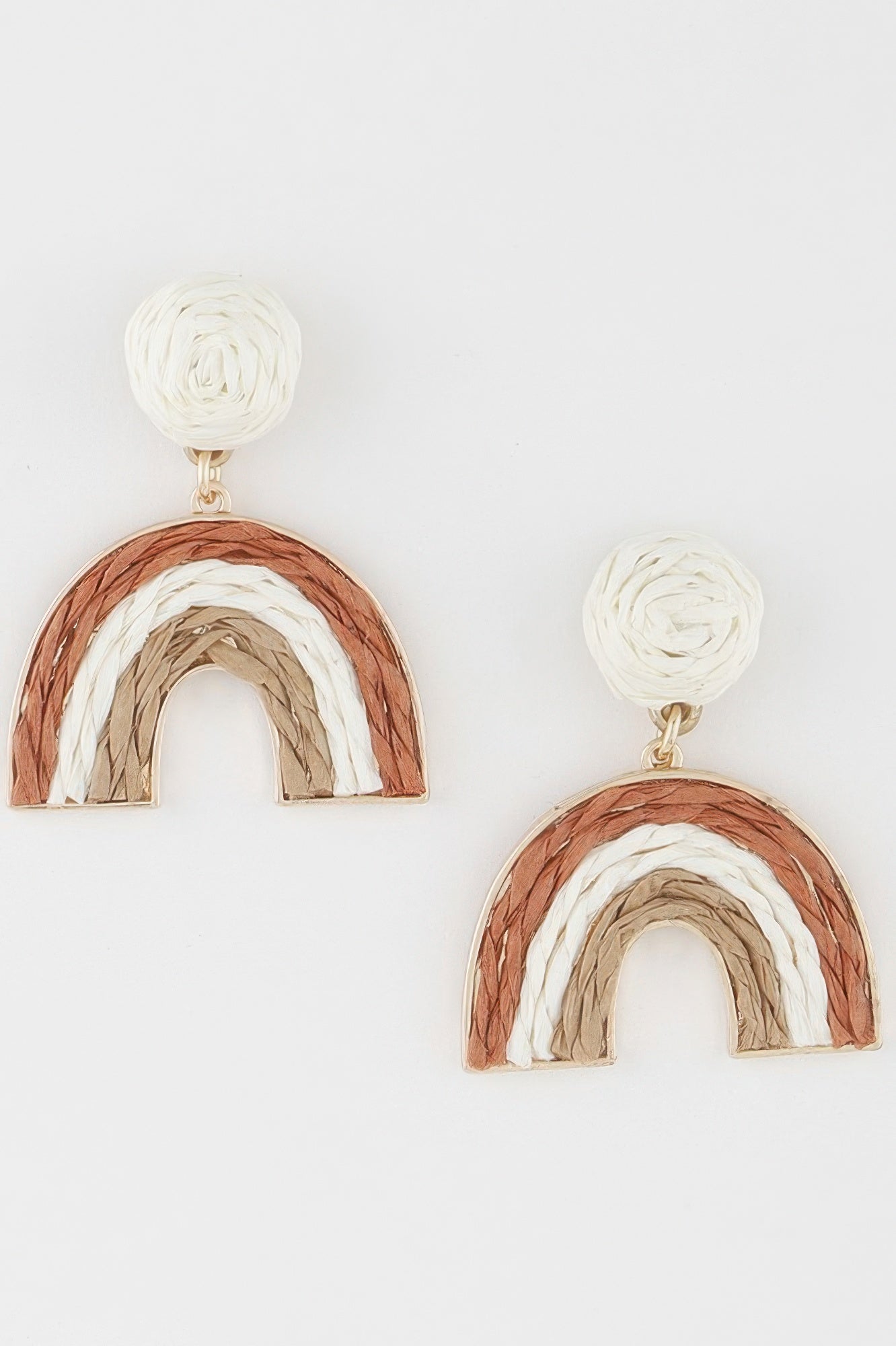 Triple Twisted Rainbow Earrings - All Season Fashion