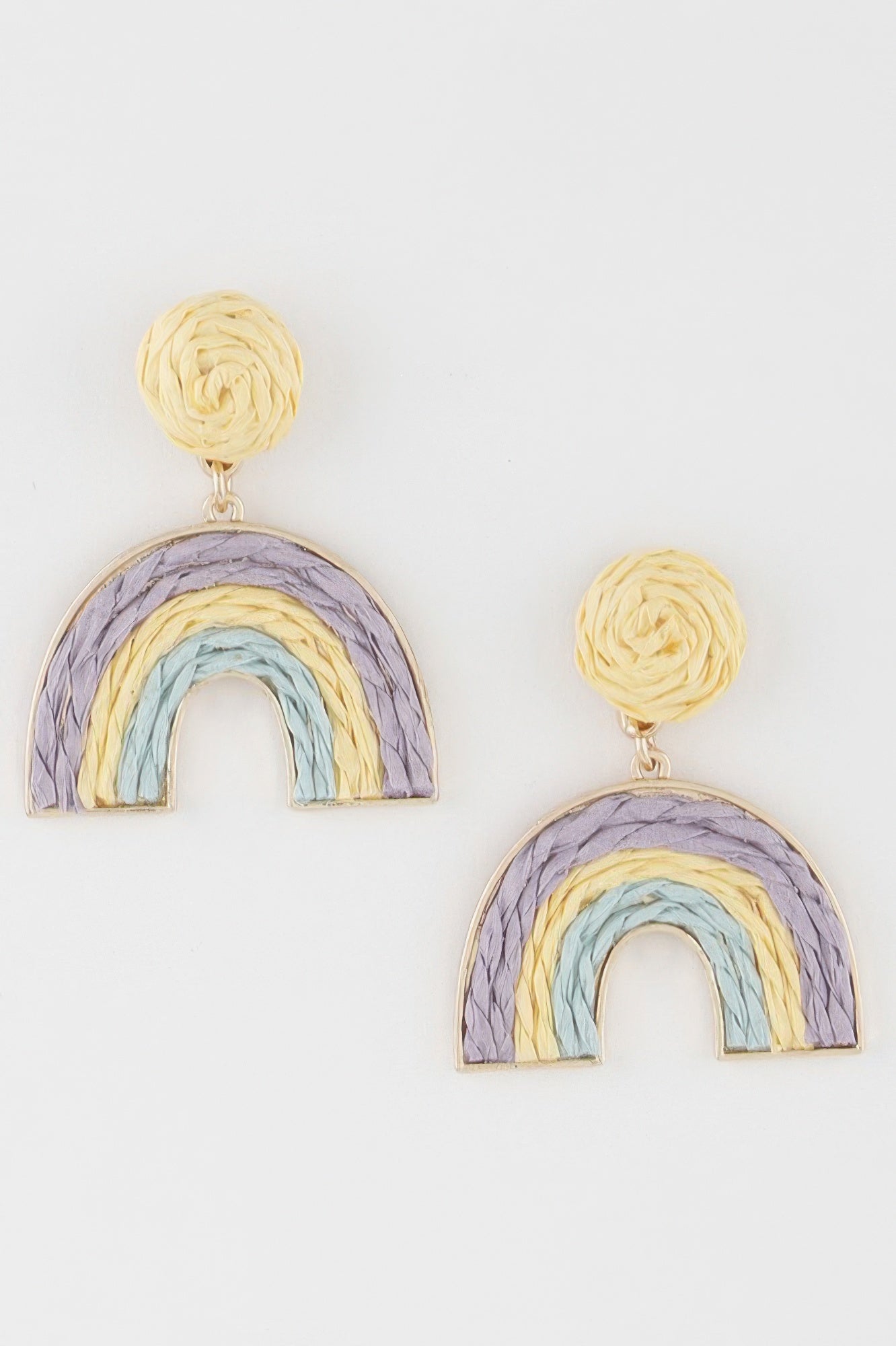 Triple Twisted Rainbow Earrings - All Season Fashion