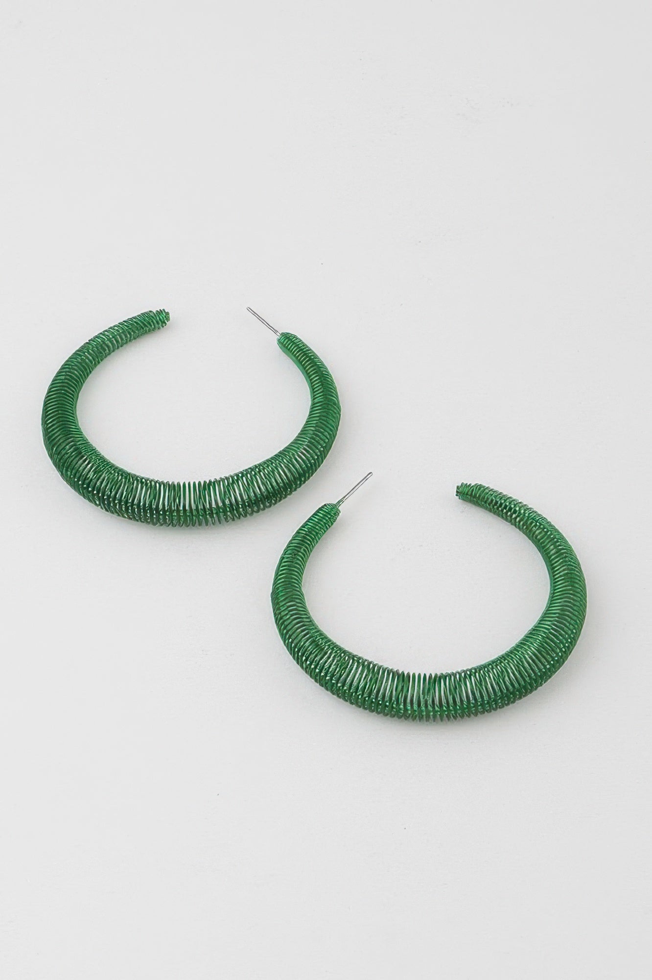 Wire Wrapped Hoop Earrings - All Season Fashion