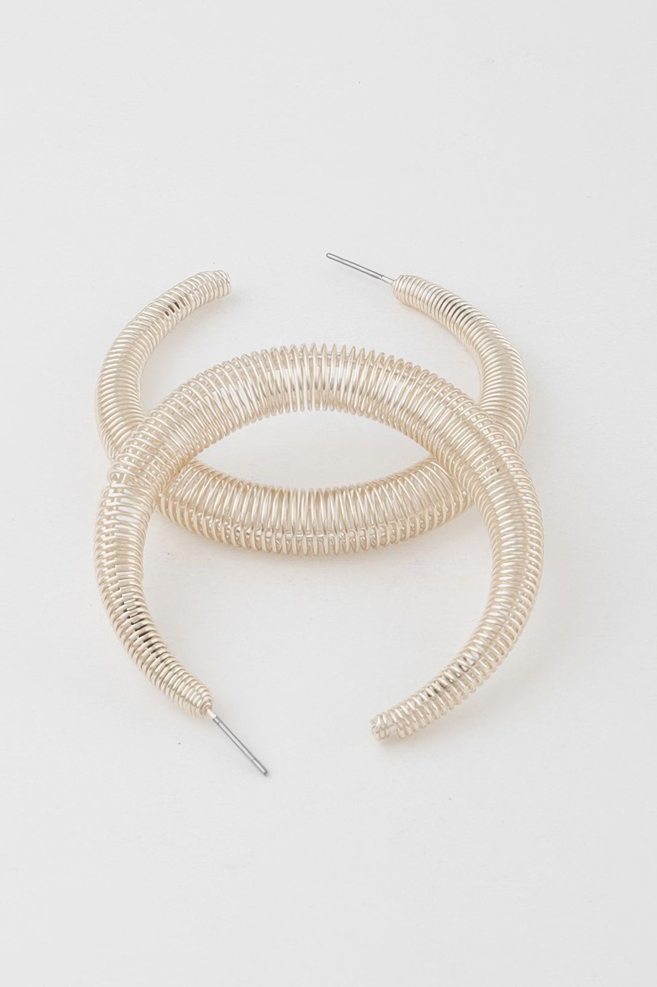 Wire Wrapped Hoop Earrings - All Season Fashion