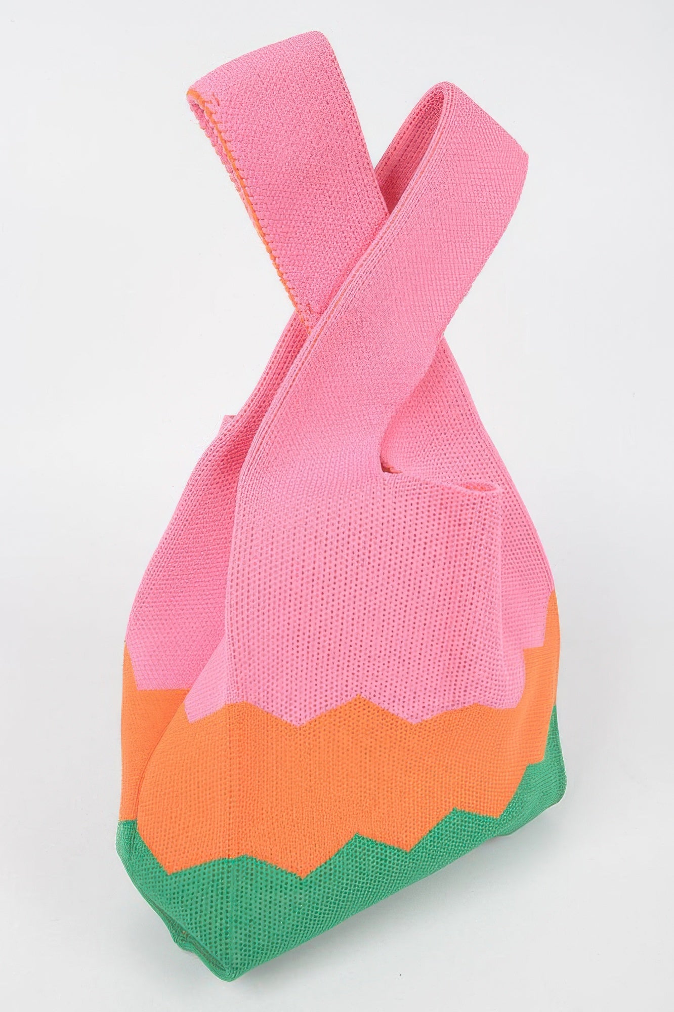Multi Color Poly Woven Bag - All Season Fashion
