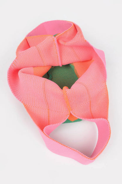 Multi Color Poly Woven Bag - All Season Fashion