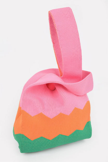 Multi Color Poly Woven Bag - All Season Fashion