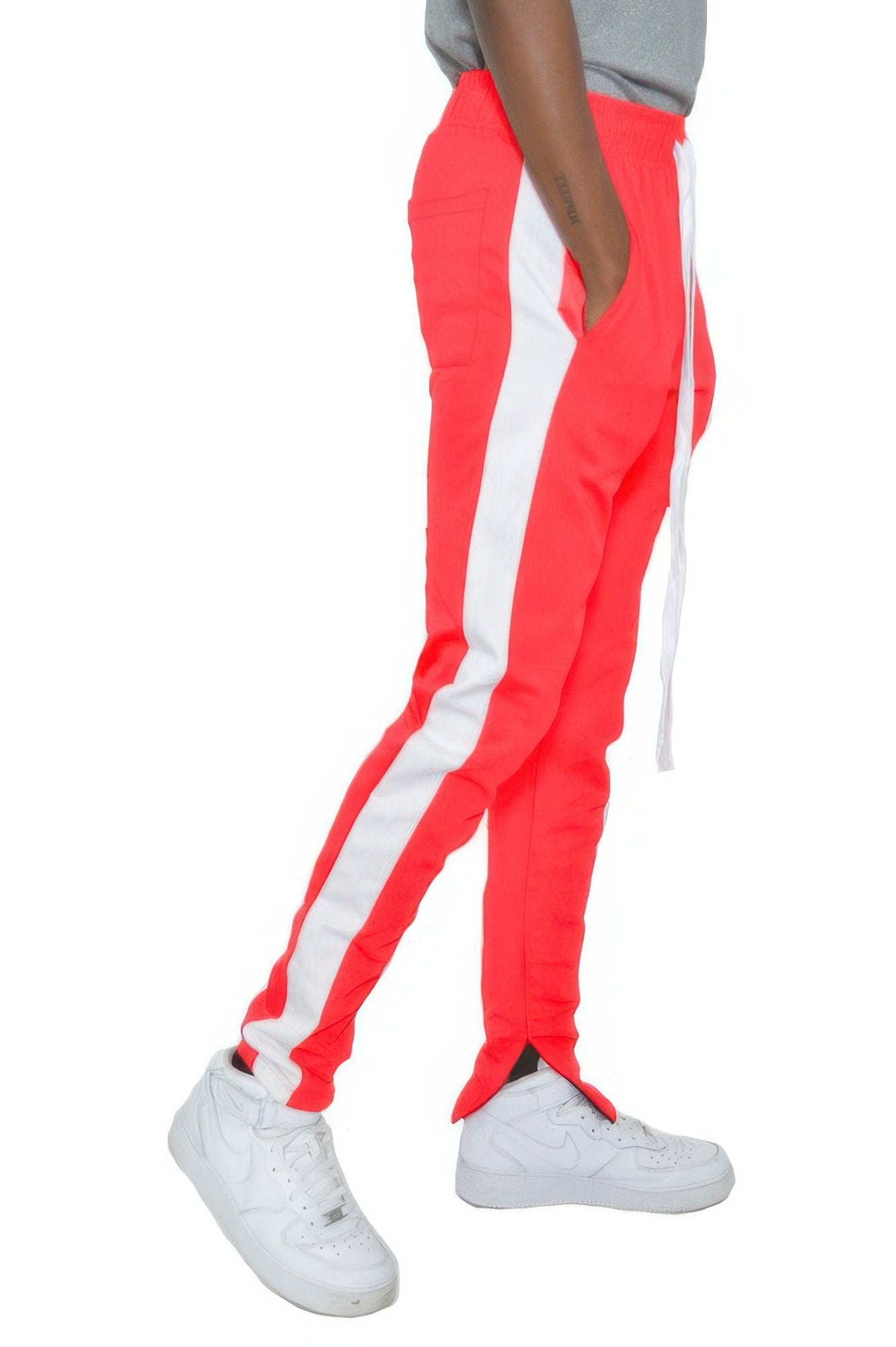 Slim Fit Single Stripe Track Pant - All Season Fashion