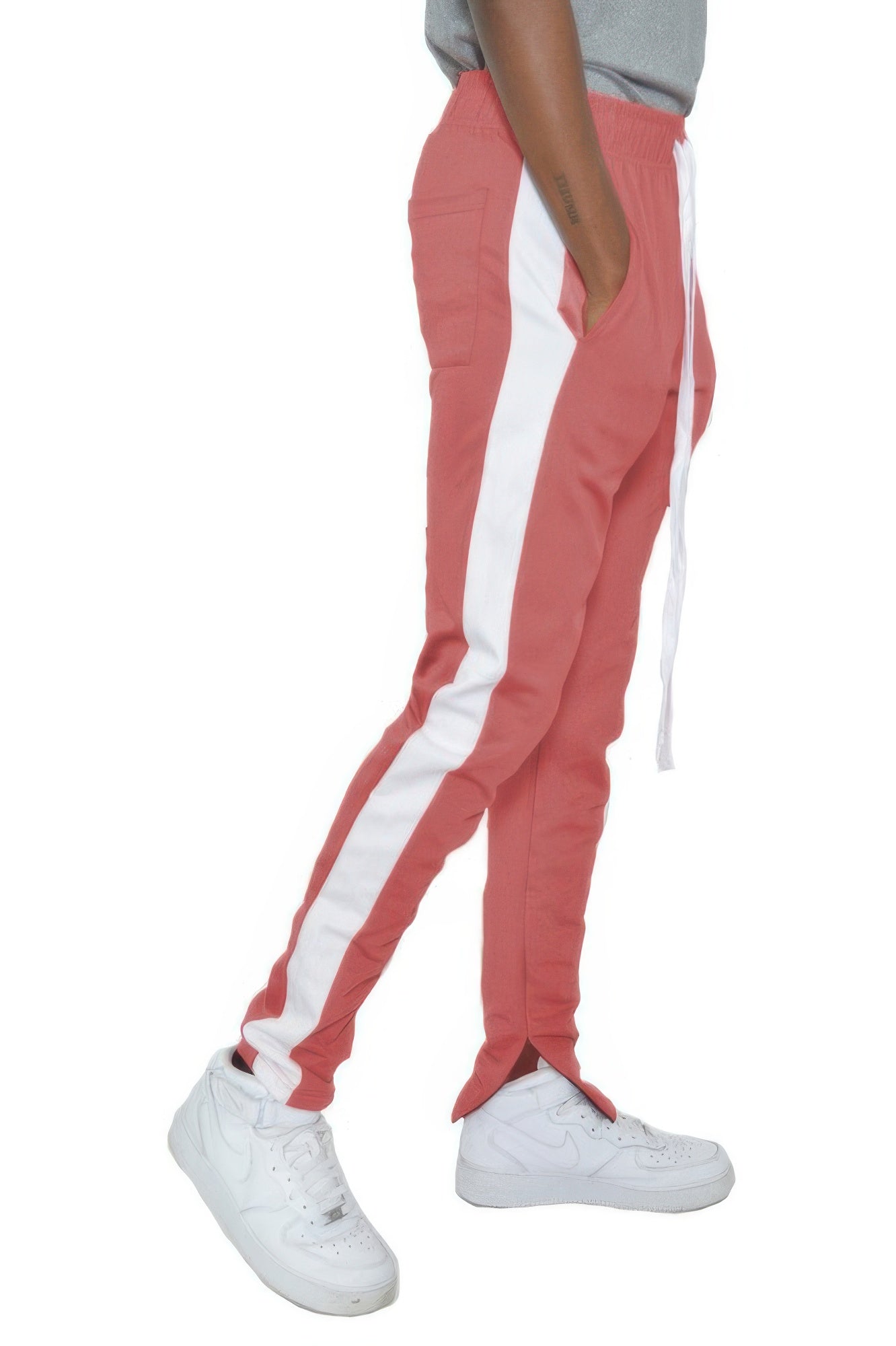 Slim Fit Single Stripe Track Pant - All Season Fashion