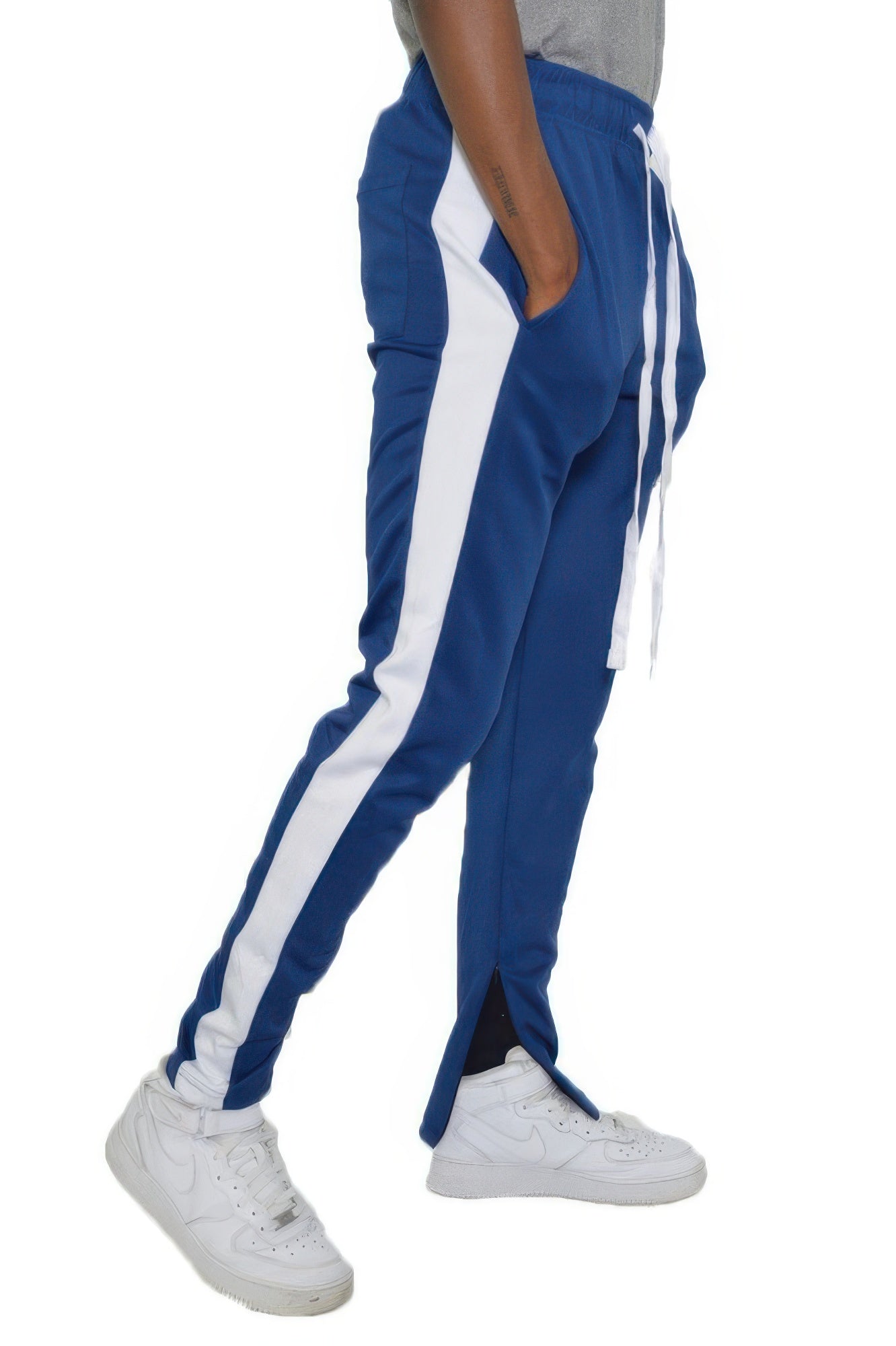 Slim Fit Single Stripe Track Pant - All Season Fashion
