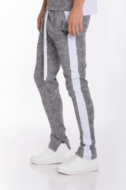 Elephant Print Track Pants - All Season Fashion