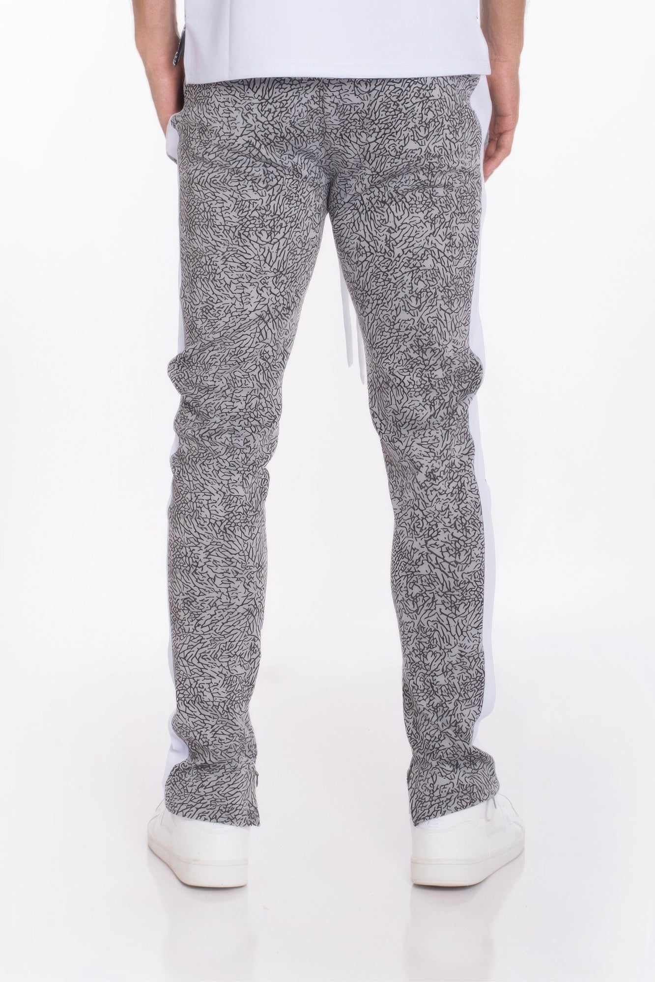 Elephant Print Track Pants - All Season Fashion