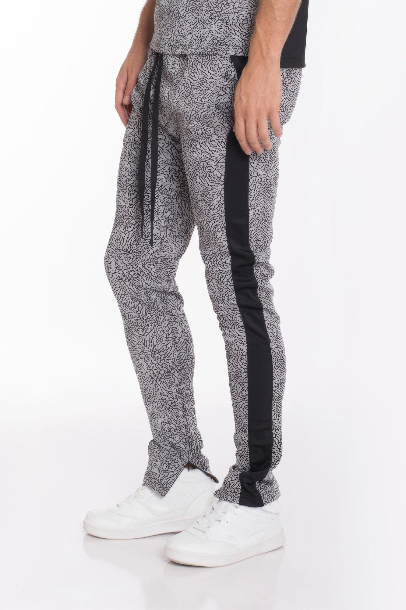 Elephant Print Track Pants - All Season Fashion
