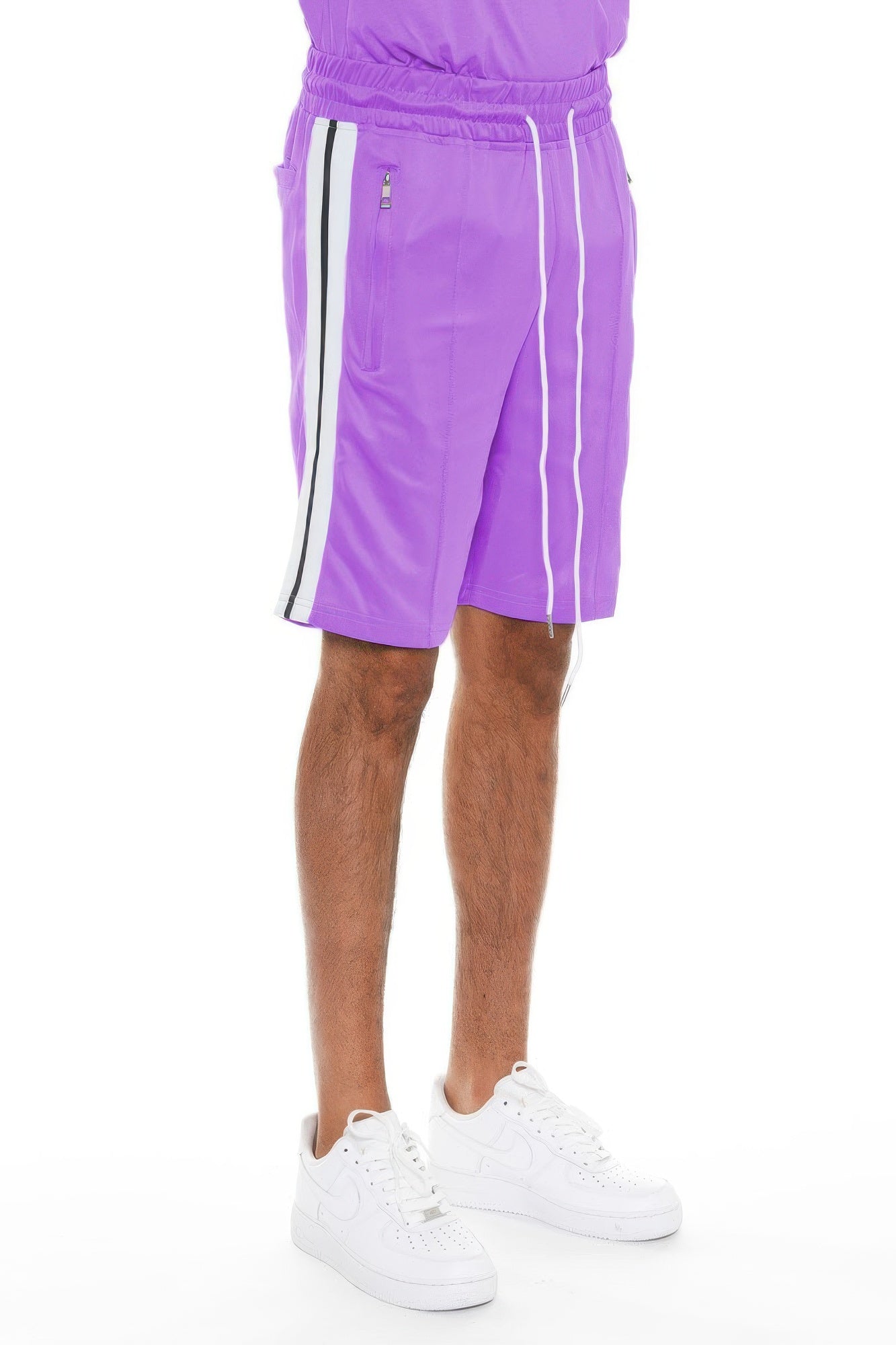 Striped Tape Shorts - All Season Fashion