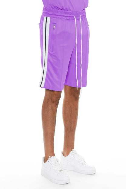Striped Tape Shorts - All Season Fashion