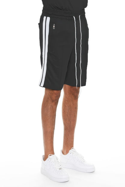 Striped Tape Shorts - All Season Fashion