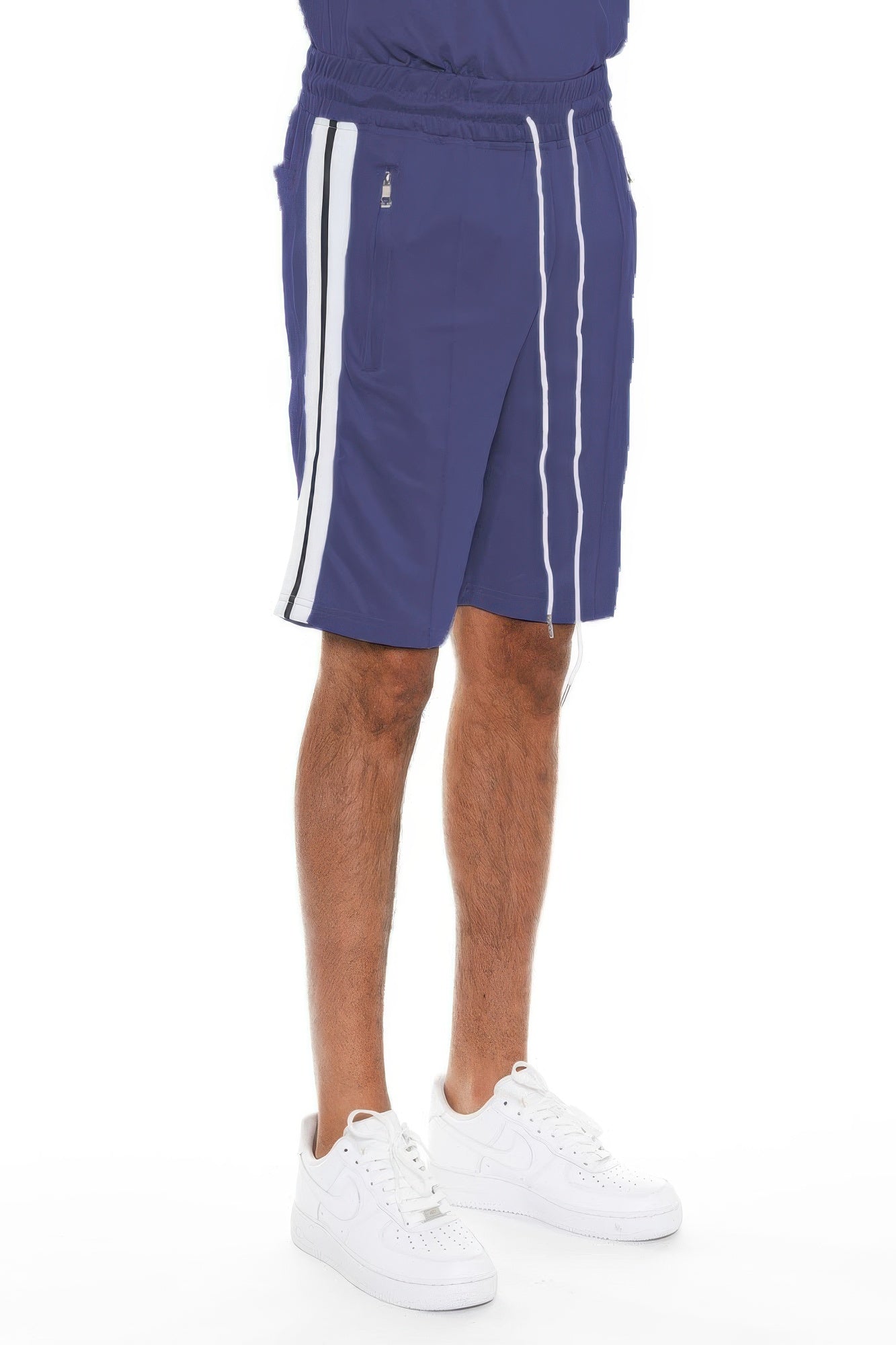 Striped Tape Shorts - All Season Fashion