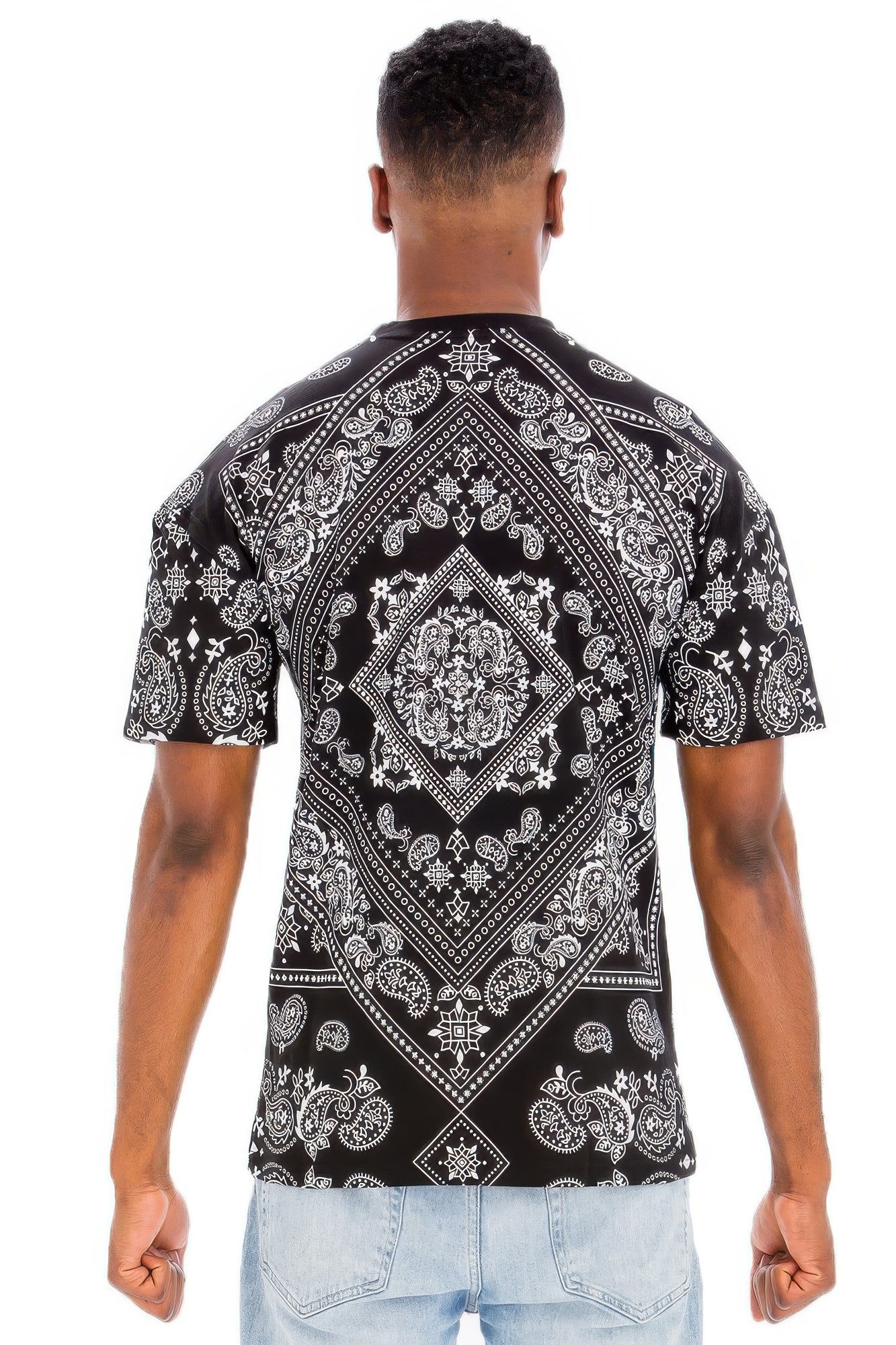 Bandana Print All Over T-shirt - All Season Fashion