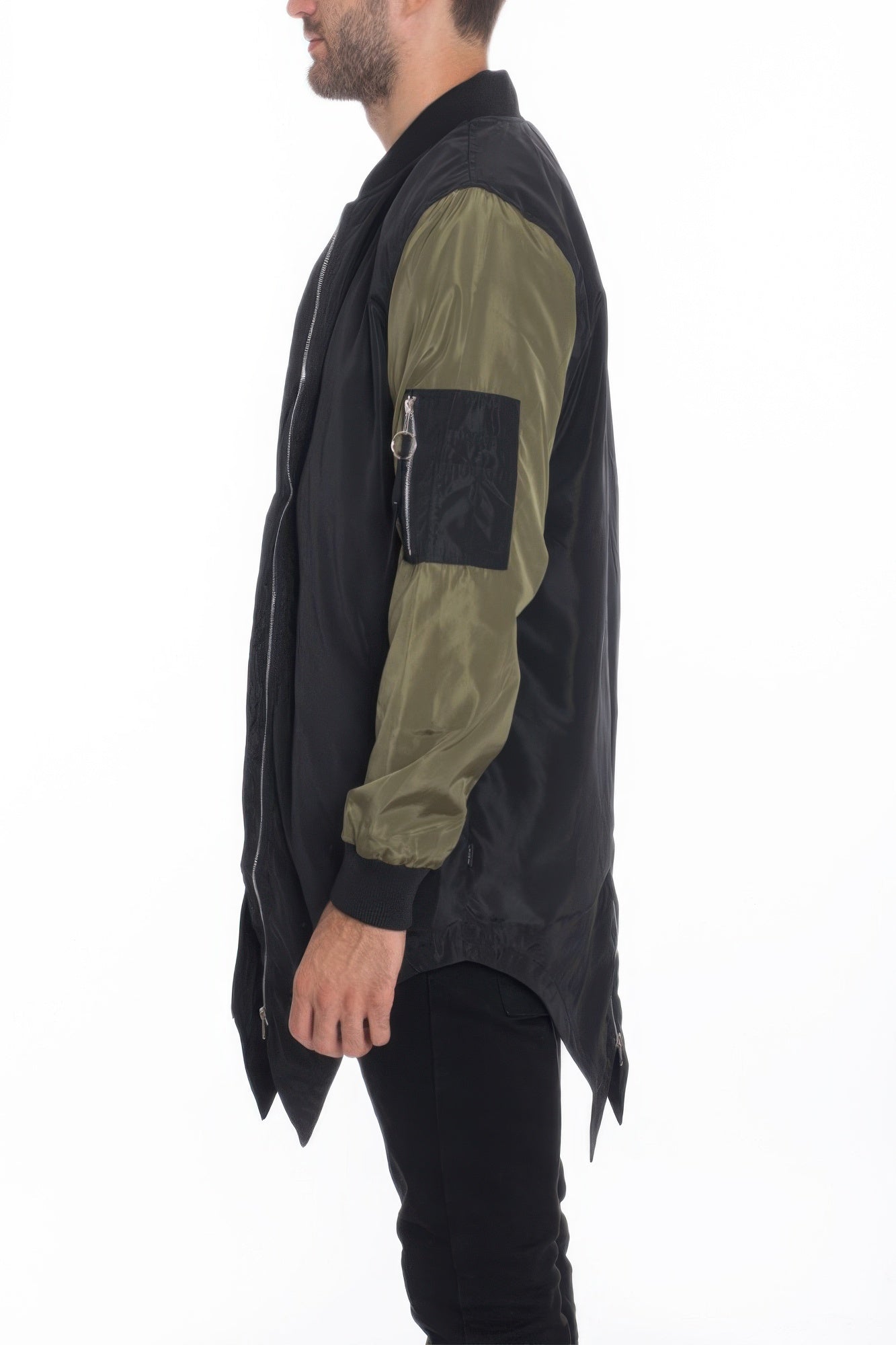 Mens Casual Windbreaker Satin Jacket - All Season Fashion