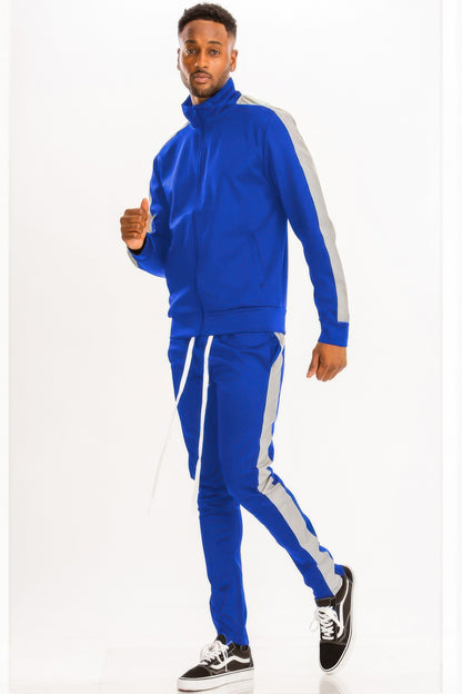 Single Stripe Track Set - All Season Fashion