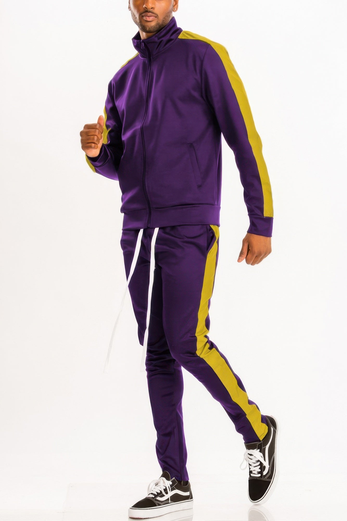 Single Stripe Track Set - All Season Fashion