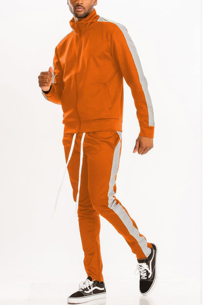 Single Stripe Track Set - All Season Fashion