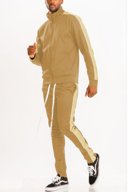 Single Stripe Track Set - All Season Fashion