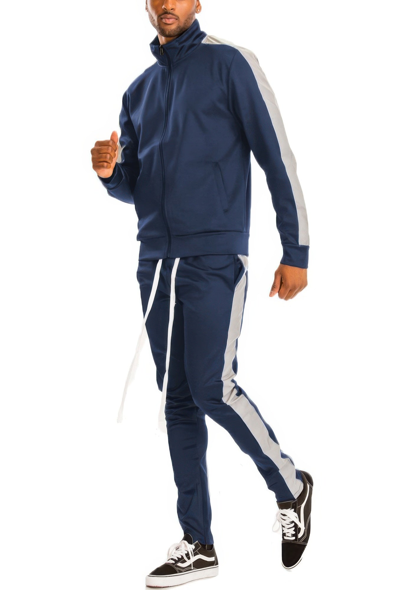 Single Stripe Track Set - All Season Fashion
