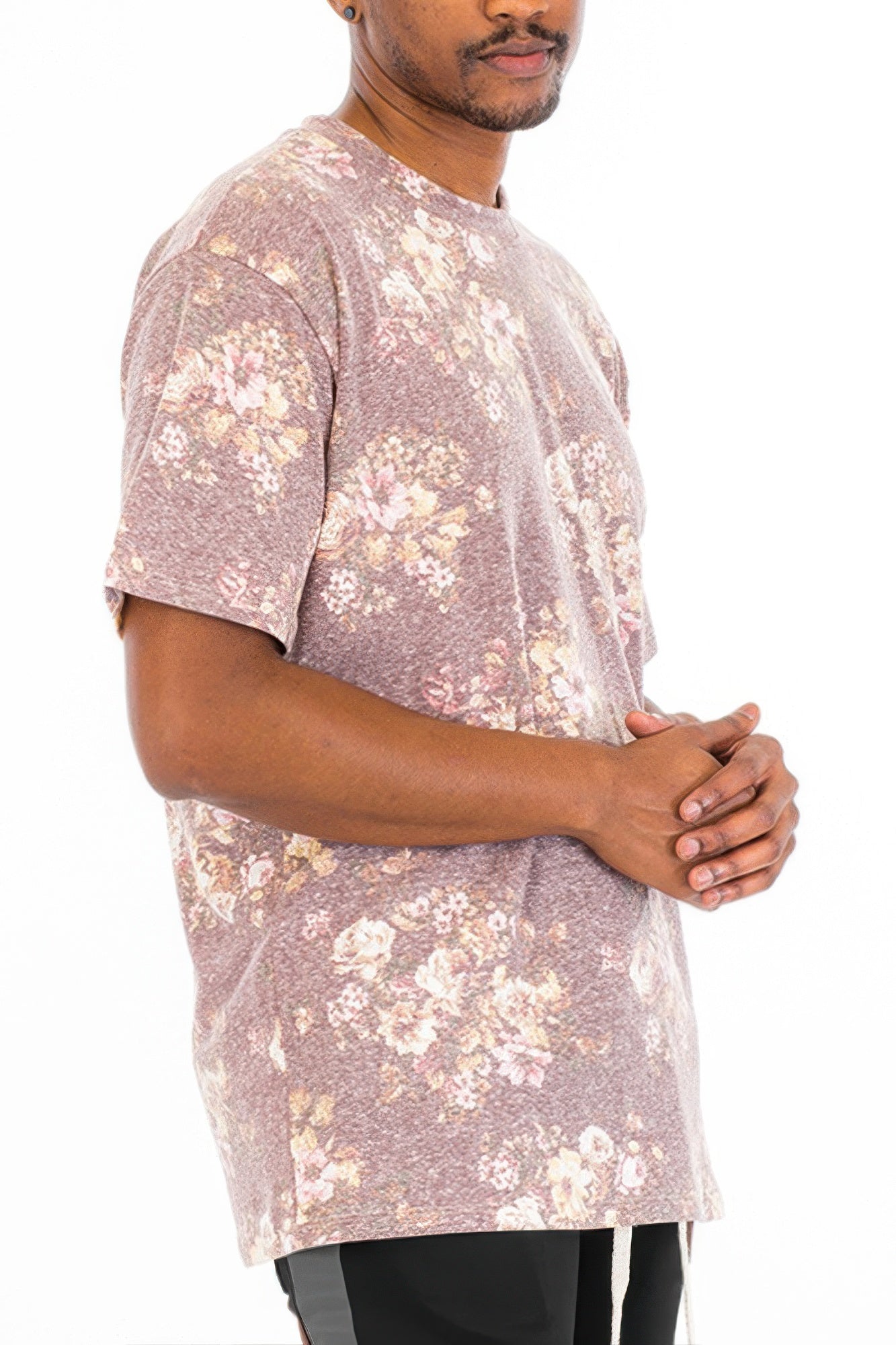 Heathered Floral Tshirt - All Season Fashion