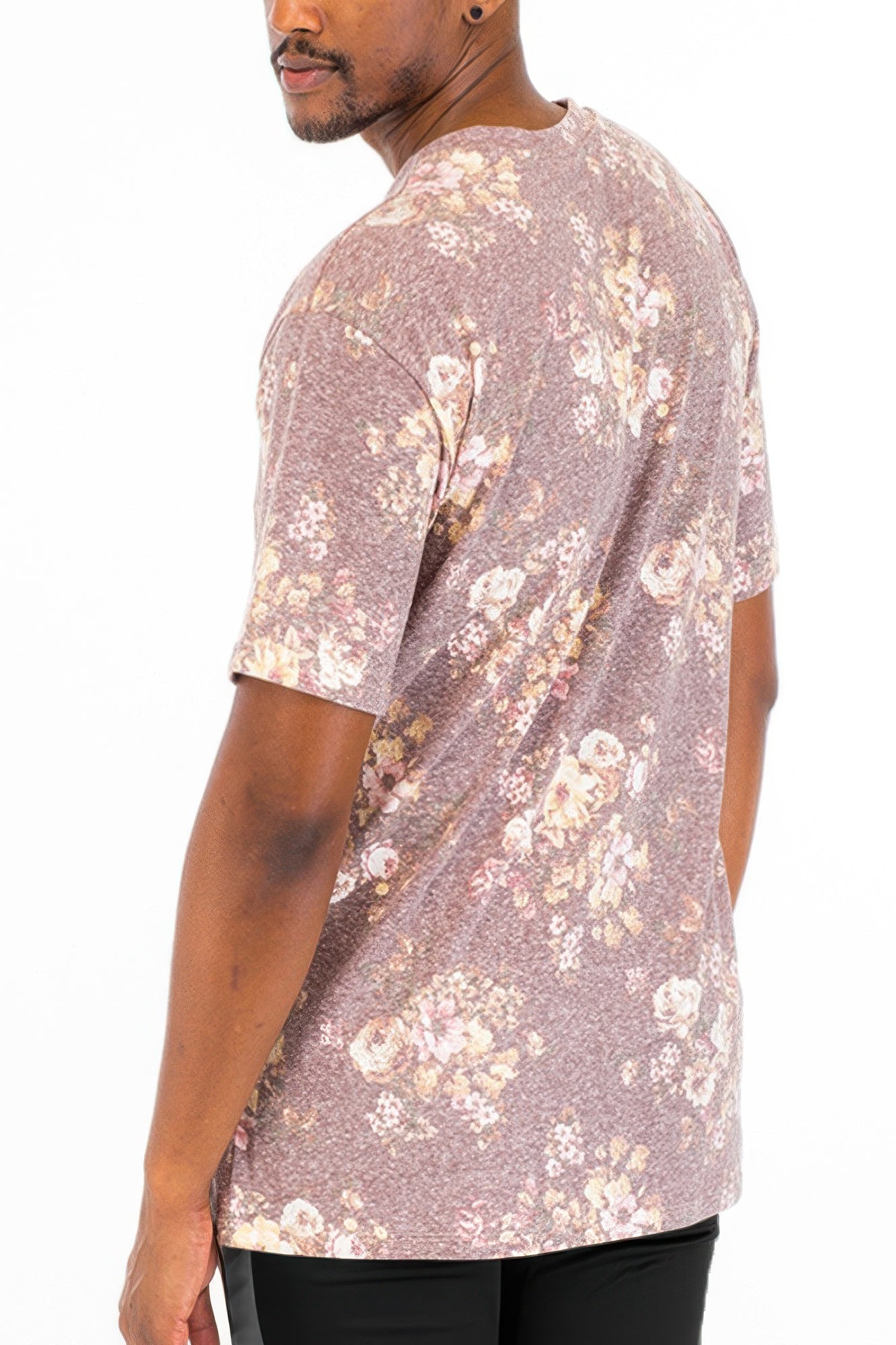 Heathered Floral Tshirt - All Season Fashion