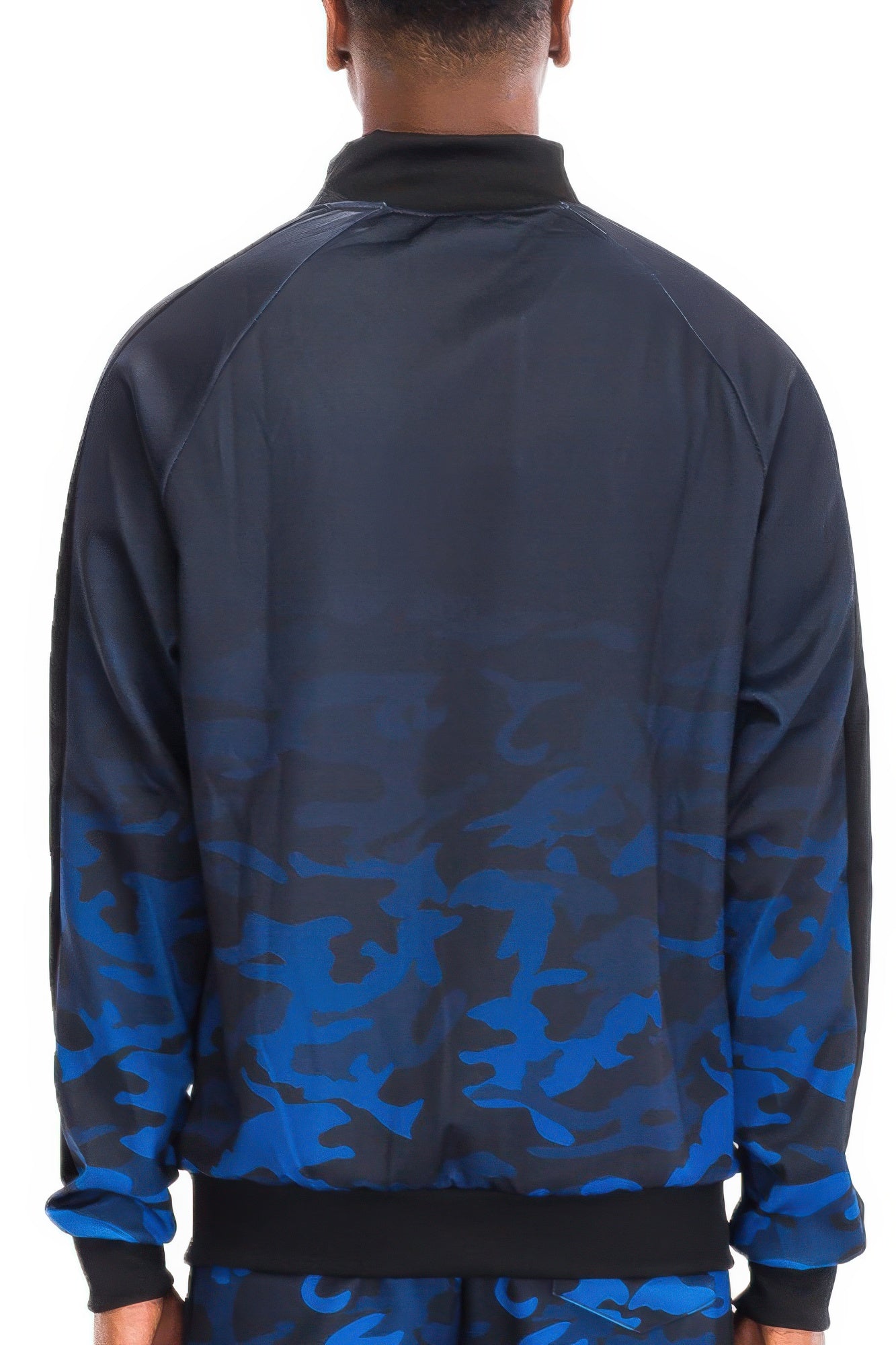Mens Camo Ombre Track Jacket - All Season Fashion