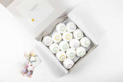 Natural Handmade Bath Bombs Gift Set of 14 