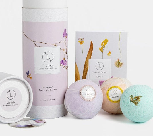 Bath Bombs Trio Gift Set