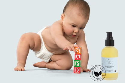 Nourishing, Soothing, Calming Organic Baby Oil