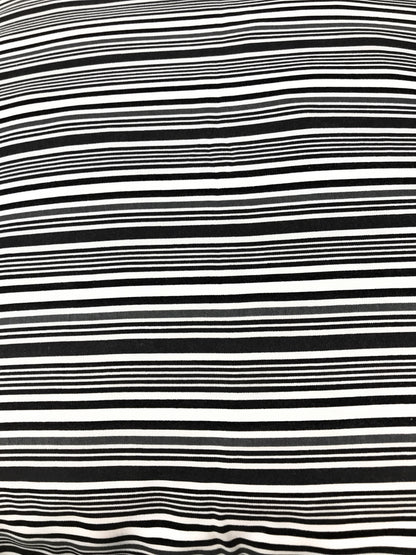 DaDa Bedding Aztec Black & White Diamonds Throw Pillow Covers - 18" x 18" 2-Pack (C14800-1-CC)