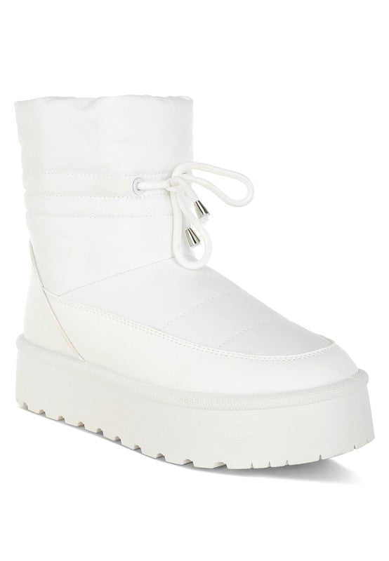 Pacos High Ankle Chunky Snow Boots
