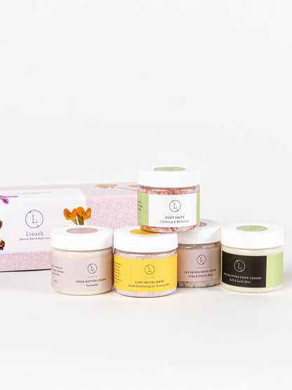 Full Body Luxury Home Spa Routine Gift Set