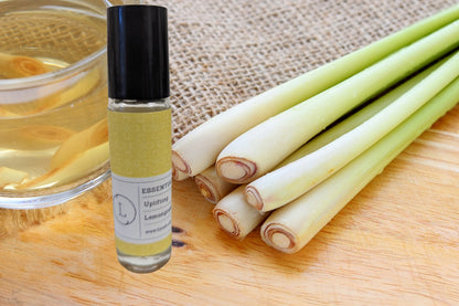 Essential Oils Roll-On with Crystals Set of 5
