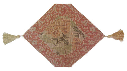 DaDa Bedding Floral Nature Garden Beige Orange Spices Tapestry Table Runner (10072)